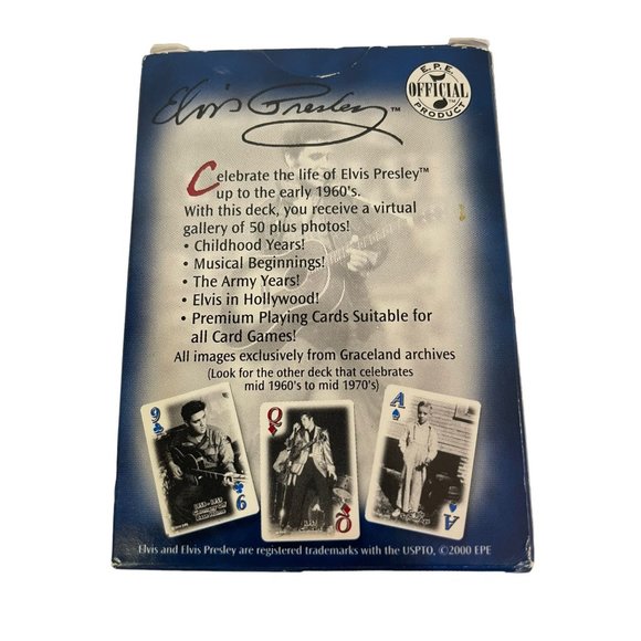 Bicycle ELVIS PRESLEY The King of Rock & Roll Playing Cards Deck - Picture 4 of 4